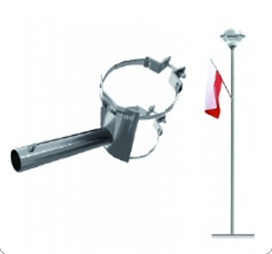 Oszlop zászlótartó 1 karos